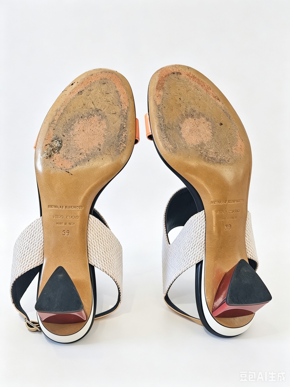 Nicholas Kirkwood block heel sandals - Picture 12 of 12